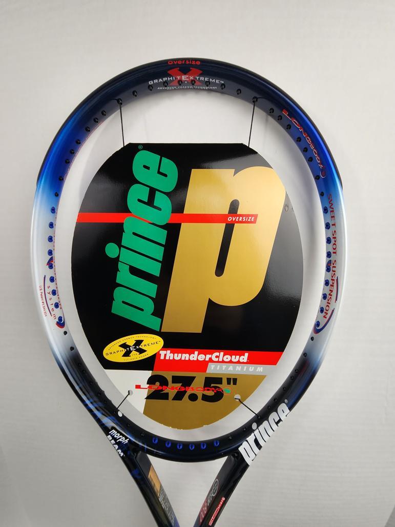 TENNIS 7inch record 2枚セット 限定レア NOS Prince Thunder Cloud Longbody OS Tennis Racket (TC44F) w