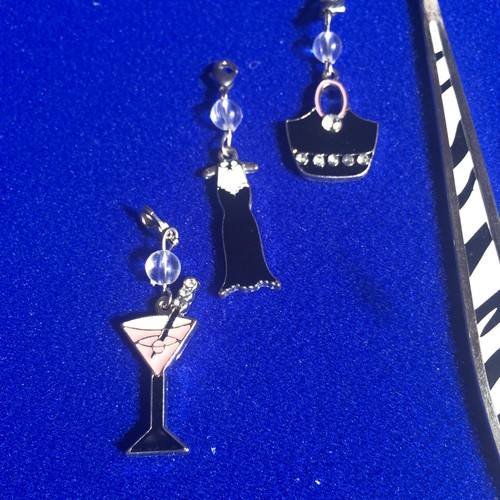 Ladies Charm Bookmark, Party Handbag High Heel Holiday Read Mothers Day Gift - Picture 19 of 20