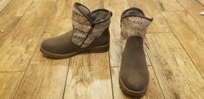 MUK LUKS Women's Gerri Knit Ankle 