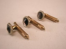 5/16" Gray Octagon Mother of Pearl Formal Vintage Tux Prom Shirt Studs set c355