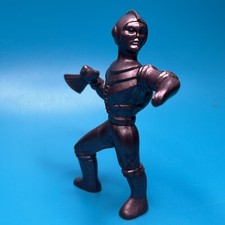 VINTAGE PLASTIC 1950's ARCHER FUTURISTIC SPACEMAN ALIEN MARS MAN- PURPLE