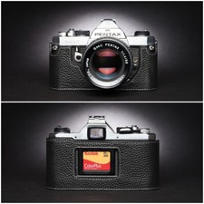 Pentax MX Genuine Leather Half Case Camera Retro Cover Insert TP Handmade Case