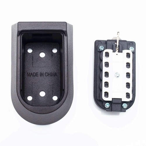 Llave de alta seguridad para exteriores montada en pared caja fuerte código almacenamiento de 4 dígitos STO del Reino Unido - Imagen 10 de 11