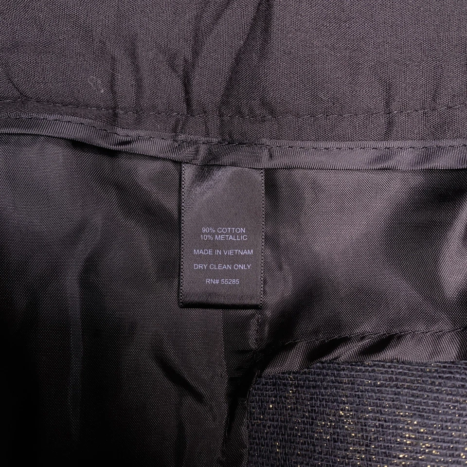 Pantalón Corto Express Chino Mujer 6 Dorado Metálico Nuevo Foto 4 de 4