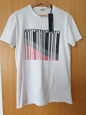 Image of Antony Morato men's white top T-shirt Large