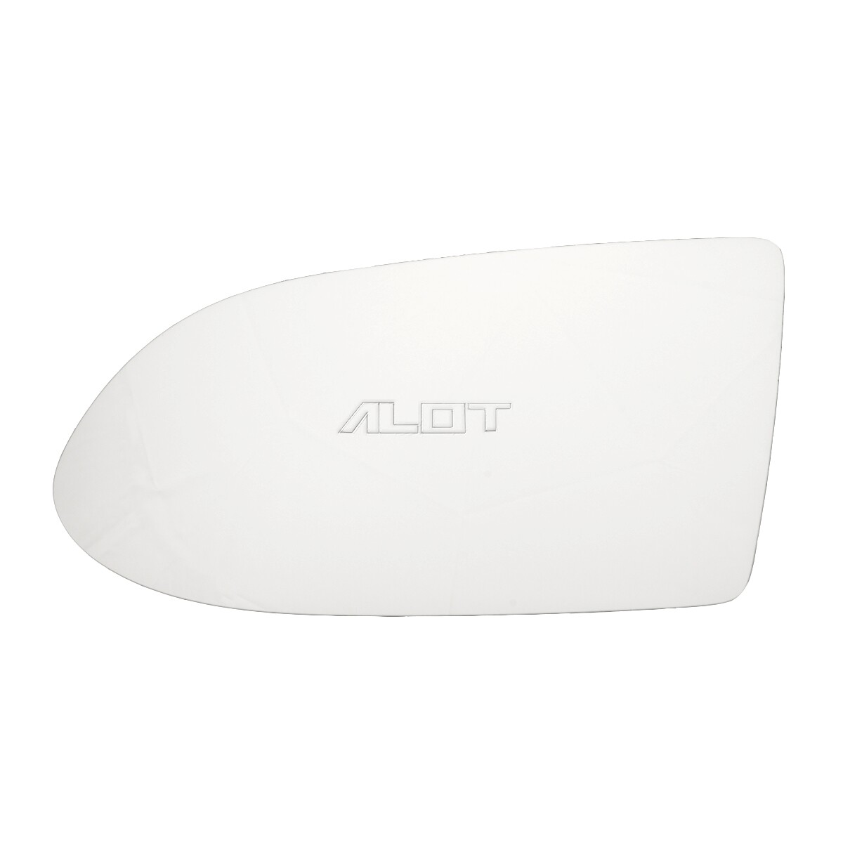 LST Außenspiegel Glas Konvex Rechts - Klebespiegel 169x103mm Für Verschiedene Fahrzeuge