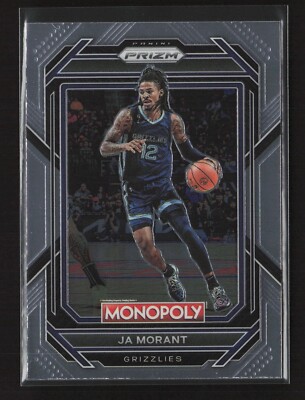 2022-23 Panini Prizm Monopoly Ja Morant #43 Memphis Grizzlies