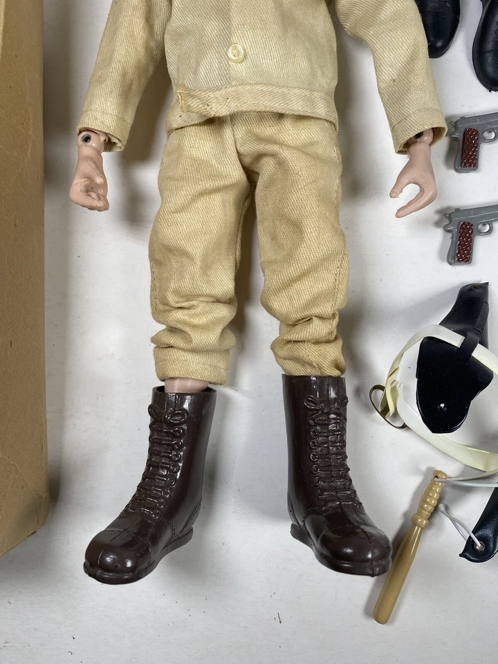 Figura de acción de colección Fighting Yank muñeca de juguete MP uniforme accesorios PGD caja Mego Foto 3 de 4