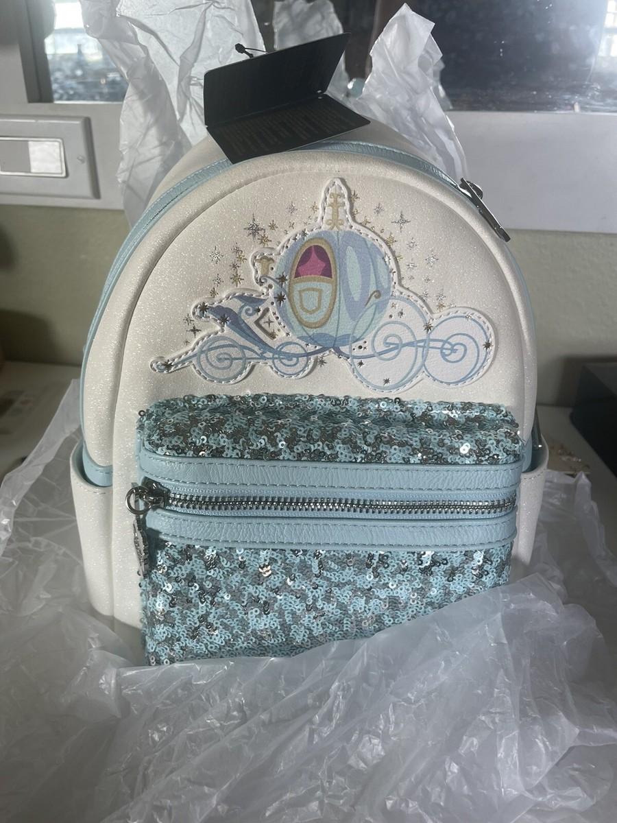 Loungefly Disney CINDERELLA\'S Magical Carriage Sequin Backpack Loungefly Disney Cinderella Magical Carriage | Mercari main image 3