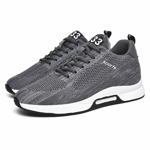 Hidden Heel Shoes Men Increasing Height Sneakers Wedge Trainers Sport Athletics - Picture 2 of 11