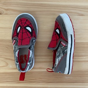 spiderman slip on shoes