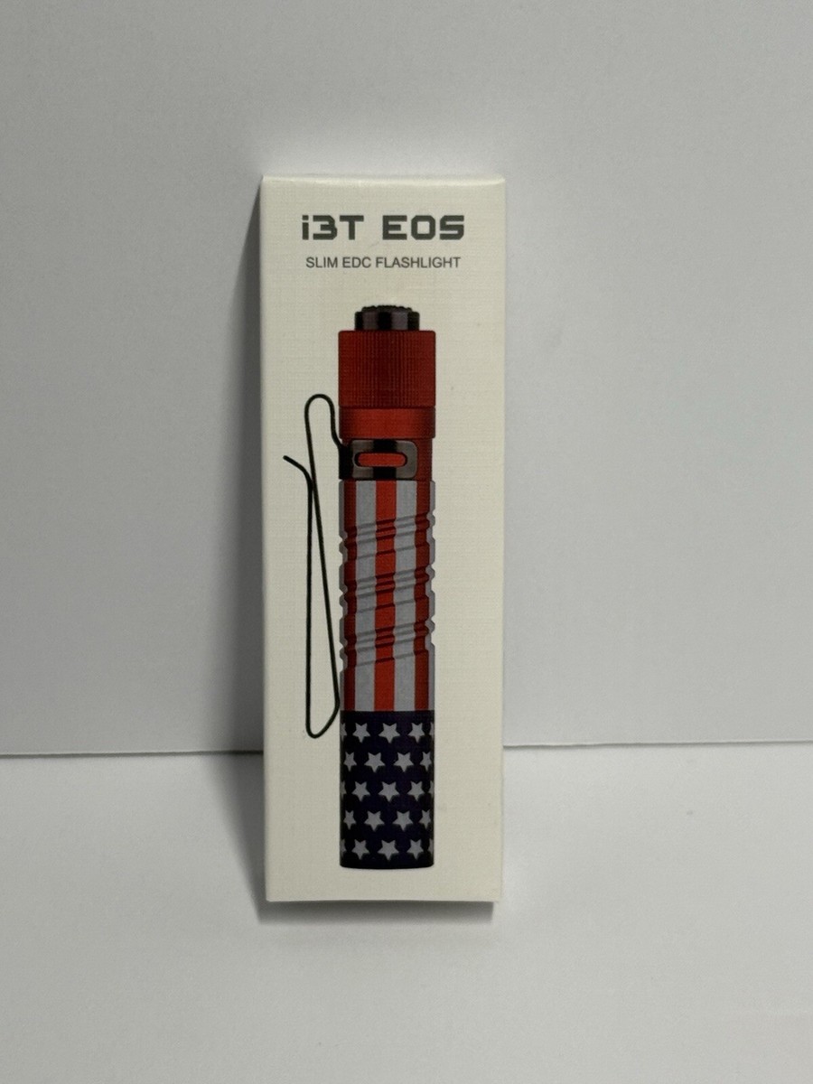 OLIGHT (オーライト) i3T EOS Stars & Stripes Olight i3T - Stars & Stripes Edition - DLT Trading