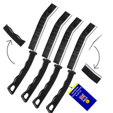 4pcs Crevice Cleaning Brush UK Thin Slim Small Detail Cleaning Brush Tool
