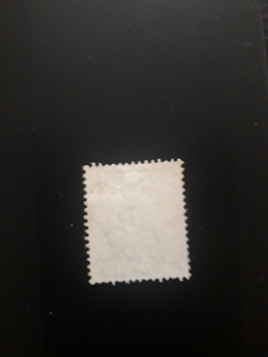 Palestine 1 PIASTER blue over print in SILVER print. MINT - Picture 2 of 2