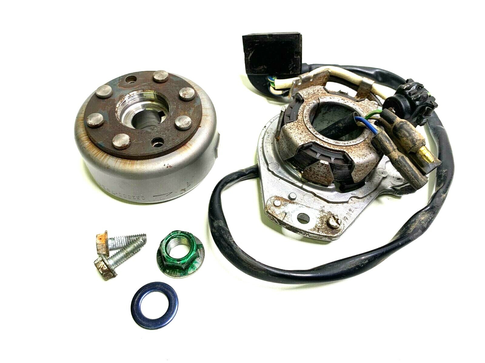 1994 94 Honda CR250 CR 250 Engine Stator Ignition Flywheel