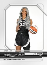 2024 PANINI INSTANT WNBA #253 A'JA WILSON - WNBA ALL-DEFENSIVE FIRST TEAM