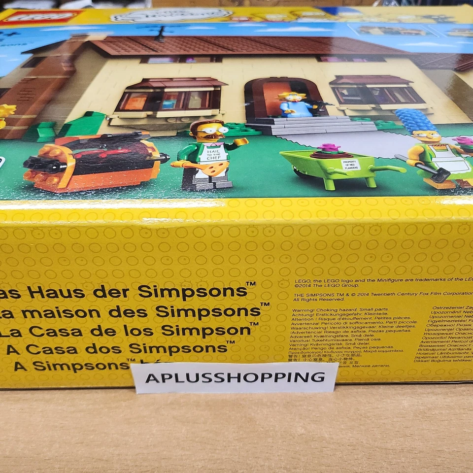 Дом Симпсонов LEGO 71006 2523 детали ускоренная доставка - запечатанный - Изображение 4 из 4
