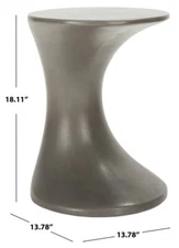 Safavieh KAVITA CONCRETE ACCENT STOOL, Reduced Price 2172725864 VNN1035A