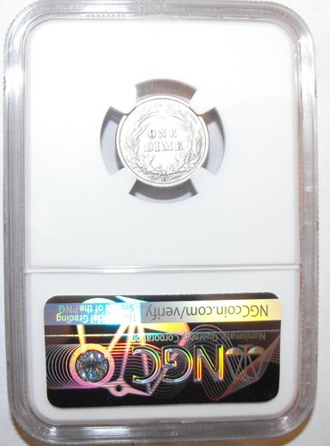 1911-D Barber Dime, NGC AU Details, Cleaned - Picture 2 of 4