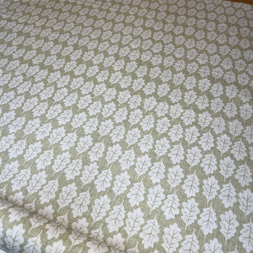 1.5 Meter ILIV Eiche Blatt Weide 100% Baumwolle Stoff Kissen Vorhang Polster - Bild 7 von 11