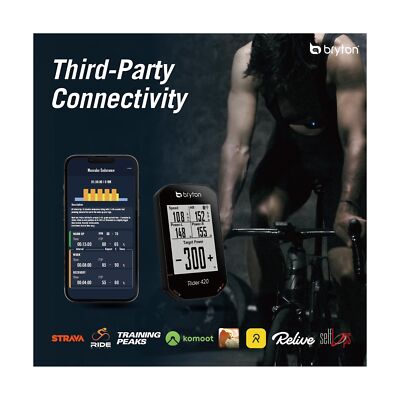 Bryton Rider 420E GPS Per Ciclismo - Display 2.3” Con Navigazione - Foto 8