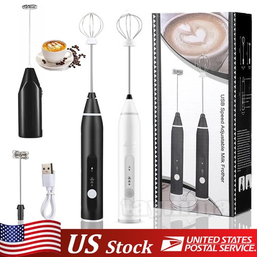 Electric Handheld Milk Frother & Egg Whisk - Mini Mixer For Coffee, Cooking, Home Kitchen - View #7