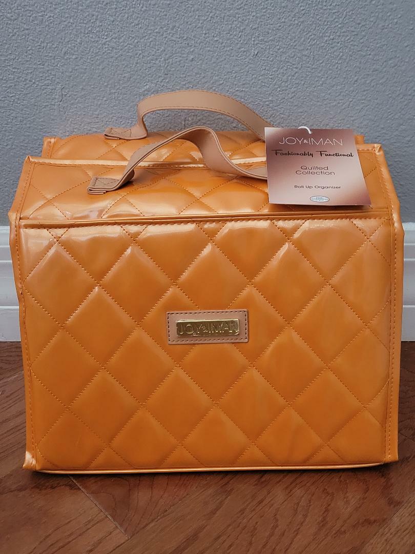 Joy & Iman Quilted Collection Organizer (ORANGE) | eBay