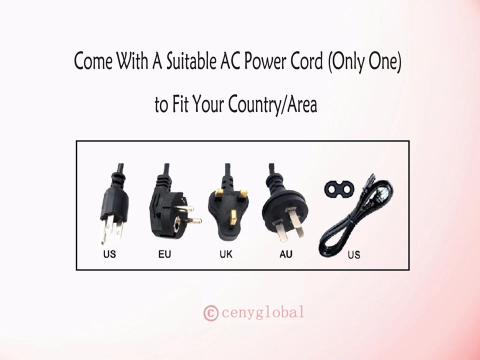 4-Pin 18V AC Adapter For Acer Ferrari F-20 20" LCD Monitor Power Supply Charger - Image 4 of 4