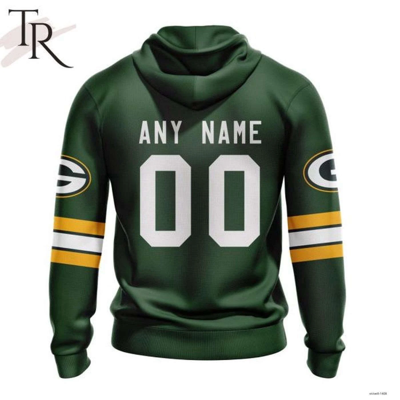 Personalized Green Bay Packers 3D Hoodie