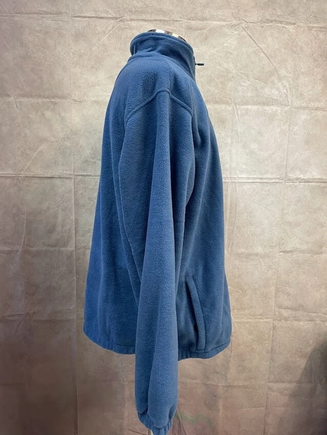 Chaqueta polar Scandia Woods para hombre cremallera completa azul talla XL Foto 4 de 4