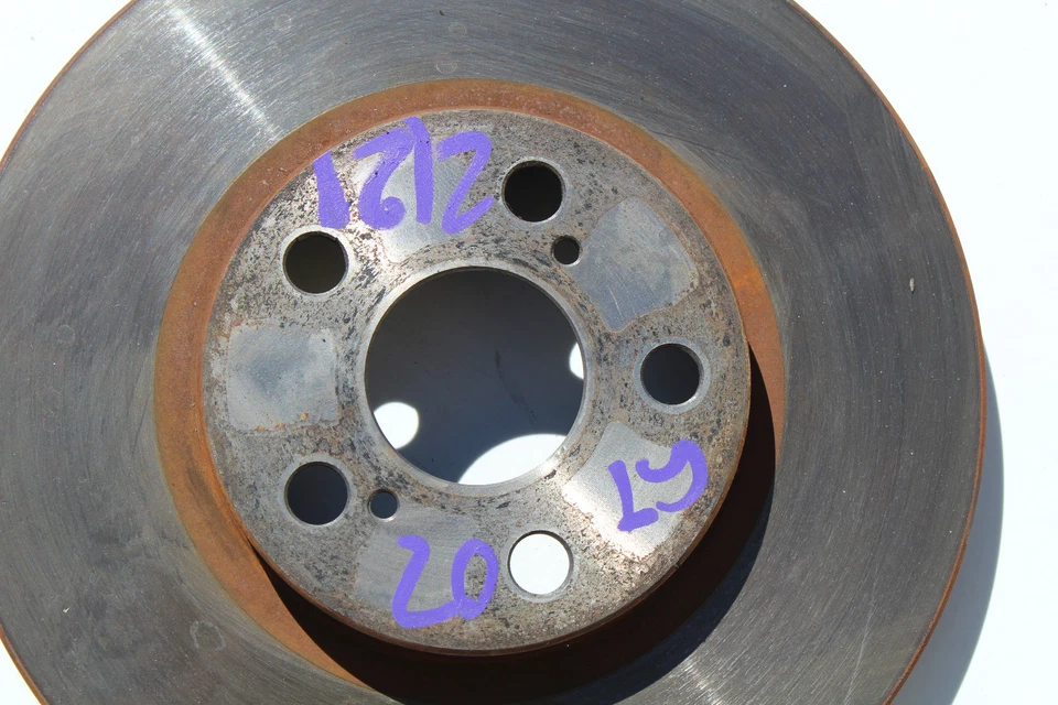 2001-2005 TOYOTA CELICA GT GT-S FRONT BRAKE ROTORS PAIR LEFT & RIGHT GTS 2121 - Image 4 of 4