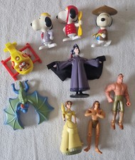 9 verschiedene Mc Donalds Spielsachen Disney Peanuts