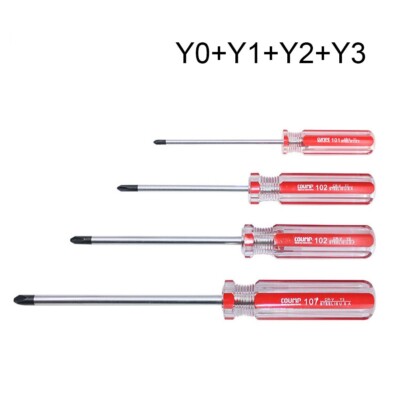 Hochleistungs Y0 Y1 Y2 Y3 Schraubendreher Set 4tlg Magnet Triwing Schraubendrehe