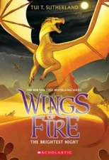 Wings of Fire Book Five: The Brightest Night - Paperback - GOOD