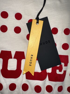 【関税 送料無料】Rhude Flocked Burnout Tシャツ RHUDE FLOCKED BURNOUT TEE VTG WHITE | eBay