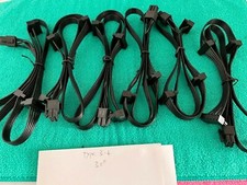 6X Corsair CX750M CX850M CX650M  6 Pin to 3x SATA DRIVER POWER CABLE,ORIGIN
