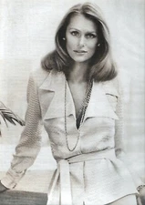 70's  Charles Revson Ultima II  2-Page Ad - Lauren Hutton