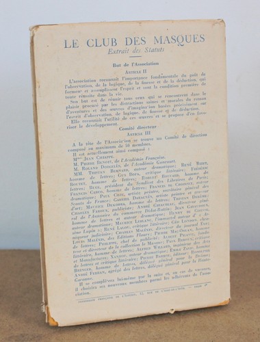 La cabine 19 J. Ironside 1928 EO Le masque N°18 - Bild 2 von 8