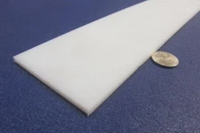 Hdpe White Bar 3/16" (.188") Thick x 2.75" Wide x 48" Long, 2 Pcs, 8 Ft Total
