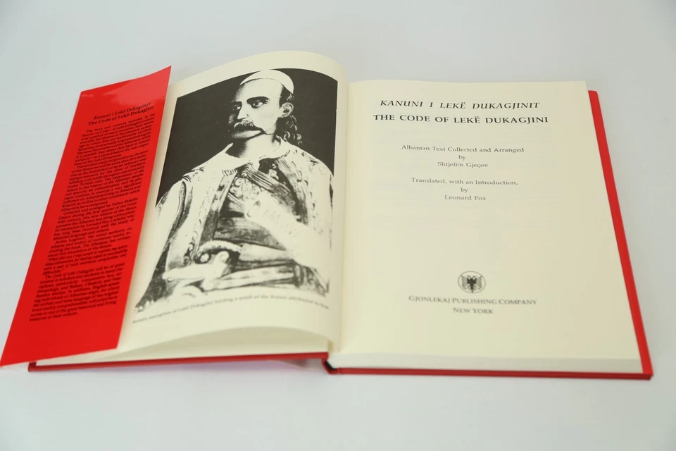 Kanuni i Lekë Dukagjinit, The Code of Lekë Dukagjini. Albanian-English Language. - Image 2 of 4