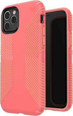 iPhone 11 Pro Hülle - Original Speck Presidio Grip Case - Papaya Pink / Rosa