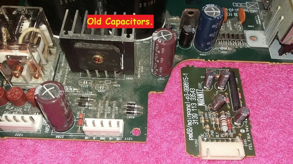 Marantz PM7200 (Protection Repair Kit) & Power Panel Upgrade . - image 3 of 3