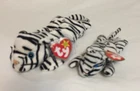Ty Beanie Baby BLIZZARD the Tiger - Dec 12 1996 - (+Teenie Blizz) Vintage!!!