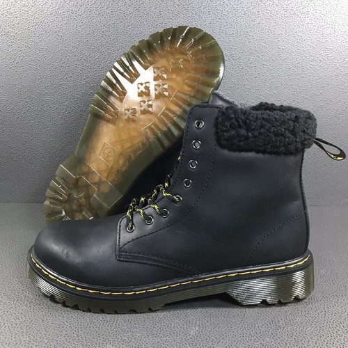 1460 dm's wintergrip fleece leather boots