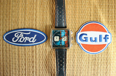 GULF FORD RACE TEAM DRIVER CREW SPONSOR LIMITED AVAILABILITY GIFT WATCH BOX SET