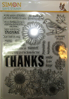 Simon Says Stamp Big Thanks Autumn, neu