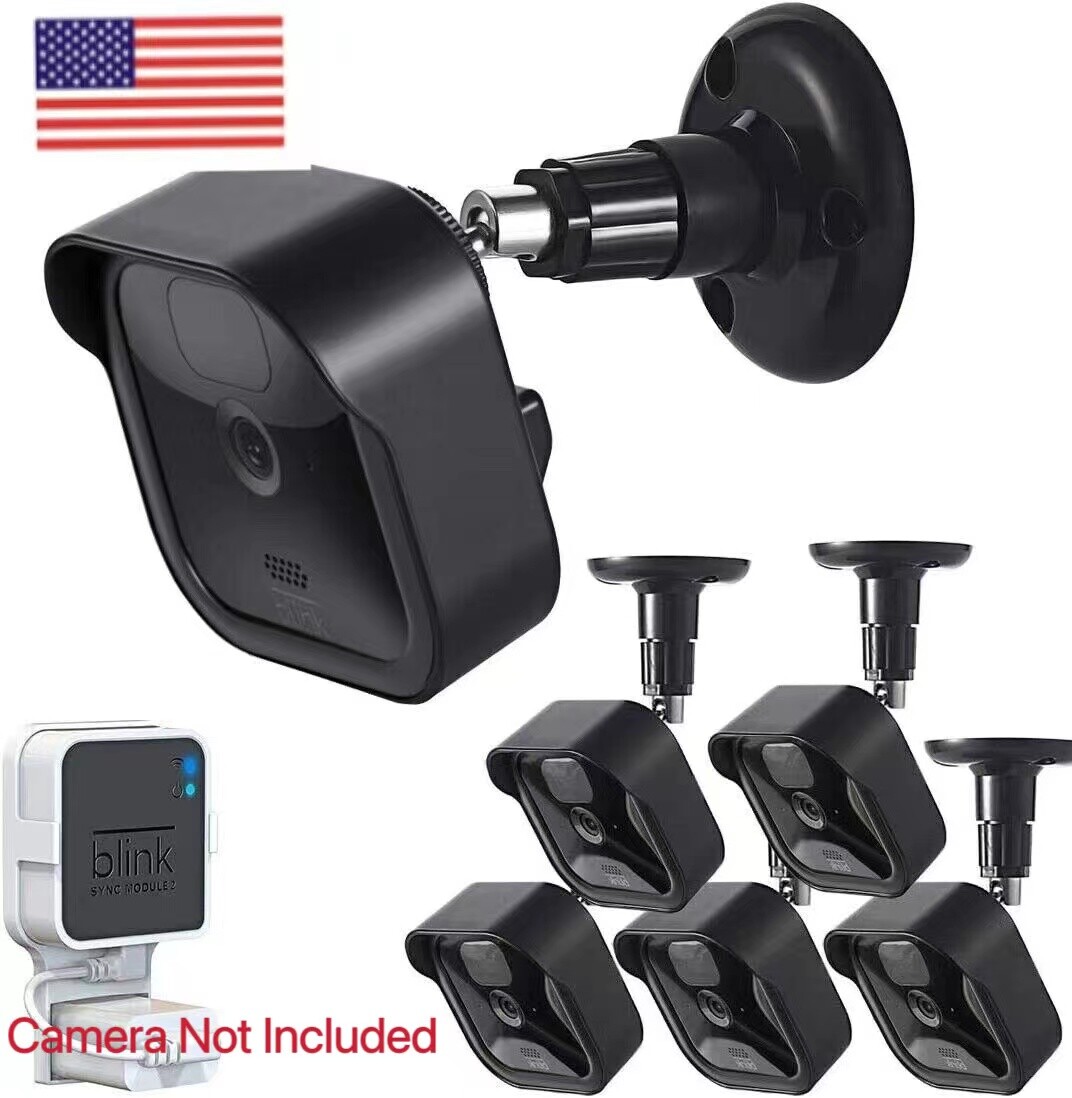 Outdoor Camera Mount Bracket 5 Pack Full Weather Proof Housing
