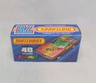 Matchbox Lesney Superfast No40 GUILDSMAN STREAKERS " Empty J TYPE box" WITH NEW