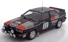 MINICHAMPS 1:18 Audi #12 1981 Limited 300pcs Quattro No 12 Rally 155811112