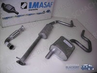 Imasaf Auspuff Komplett Ab Kat für Ford Mondeo 3 + Stufenheck 2.0 Tdci 2001-2005